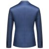Men's One Button Lightweight Blazer Casual Slim Fit Business Daily Jacket Classic Solid Skinny Party Sports Coat (Blue,Medium) view 2