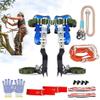 PinbWD Tree Climbing Spikes Set, Adjustable Tree Climbing Spike 2 Gears and Non-Slip Pedal, Tree Climbing Spikes Tool for Climbing Trees, Picking Fruit, Outdoor view 1