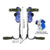 PinbWD Tree Climbing Spikes Set, Adjustable Tree Climbing Spike 2 Gears and Non-Slip Pedal, Tree Climbing Spikes Tool for Climbing Trees, Picking Fruit, Outdoor view 4