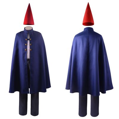 Weixu Cosplay Costume Mantle Cape Cloak Uniform Suit with Hat Halloween Outfit L