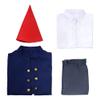 Weixu Cosplay Costume Mantle Cape Cloak Uniform Suit with Hat Halloween Outfit L view 2