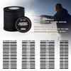 HERCULES Super Tough Braided Fishing Line 15 pounds Test Black 15LB (500 Yards) - 4 Strands view 2