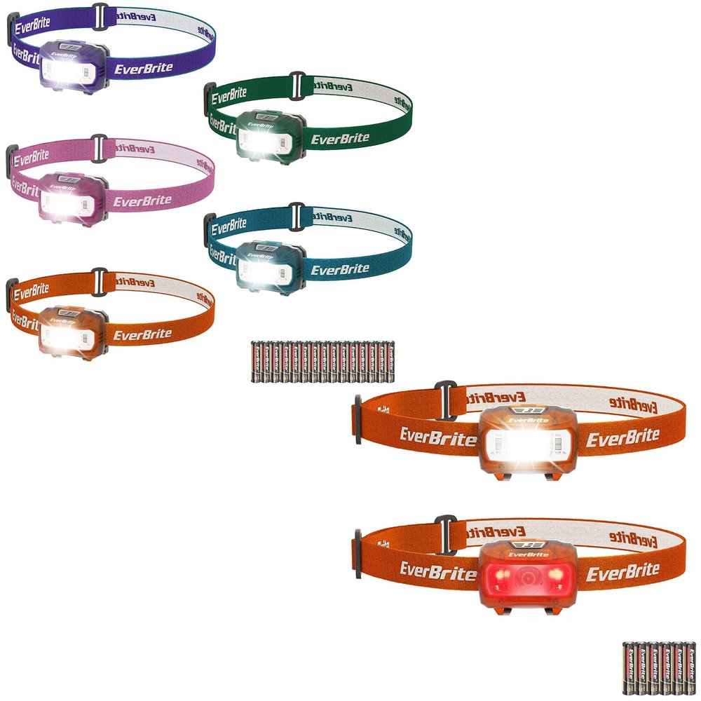 EverBrite 7-Pack LED Headlamp with 21 AAA Batteries