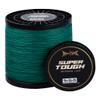 HERCULES Super Tough Braided Fishing Line 12 pounds Test Moss Green 12LB (500 Yards) - 4 Strands view 1