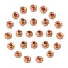 EUPHENG Fly Tying Beads 25 PC Tungsten Fly Tying Beads Head for Nymph Fishing Materials 12 Colors / 5 Sizes view 1