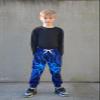 Pants for Boys Size 6 Spring Casual Loose Active Wear Sweatpants with Pocket Fire 7 Years Old Kids Blue Joggers Students Ball Game Running Jogging Clothes view 2