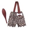 OBEEII Halloween Costume Toddler Boy Girl Caveman Costume Kids The Fred Costume for Halloween Cosplay Birthday Party brown 6-12 Months view 1