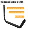 UNITEDPOWER Kayak Storage Racks, Garage Hangers, Wall Hooks for Canoe, Ladder, Bicycle, Folding Chairs, Surfboard, Snowboard, Hose and Tools, Indoor, Outdoor 4-Pack view 2