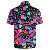 NELife Golf Shirts for Men Printed Quick Dry Short Sleeve Performance Polo Shirts Moisture Wicking Collared Tennis T-Shirt view 2