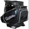LEZAX Chiba Lotte Marines LMCB-2450 9.0 Type Caster Caddy Bag, Black view 2