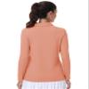 MAGCOMSEN Women's Polo Shirts Long Sleeve UV Shirts Athletic Workout Top SPF Golf Polo Womens Collared Top Apricot,S view 2
