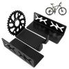 MZYRH Heavy Duty Bike Wall Mount, Stainless Steel, 1 Pack, Black view 1