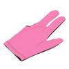 SGerste 3 Fingers Billiard Gloves Pool Cue Stick Attachment Left Right Hand Men Women (Red) view 1