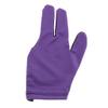 SGerste 3 Fingers Billiard Gloves Pool Cue Stick Attachment Left Right Hand Men Women (Purple) view 4