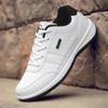 Zonkacen Male Non Slip Soft Comfortable Warm Outdoor Walking Shoes for Winter Daily Casual Camping Working Shopping Office Driving Running Cycling White 6 Men view 4
