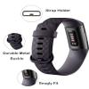 Hamile Bands Compatible with Fitbit Charge 4 / 3, Waterproof Replacement Watch Strap Fitness Sport Band Wristband for Women Men, Large Small view 2