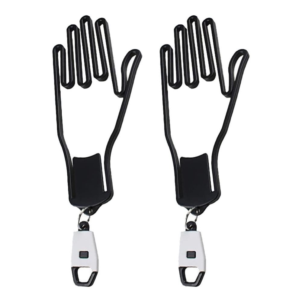 BESPORTBLE 2pcs Golf Glove Support Frames Portable Golf Glove Holders Buckle Design for Golfing