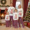 OAKFashion Christmas Family Pajamas Holiday Christma Pajama Family Matching Pjs Set Sleepwear Xmas Jammies(#A311, Kids, 6 Years) view 2