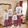 OAKFashion Christmas Family Pajamas Holiday Christma Pajama Family Matching Pjs Set Sleepwear Xmas Jammies(#A311, Kids, 6 Years) view 3