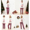 OAKFashion Christmas Family Pajamas Holiday Christma Pajama Family Matching Pjs Set Sleepwear Xmas Jammies(#A311, Kids, 6 Years) view 4