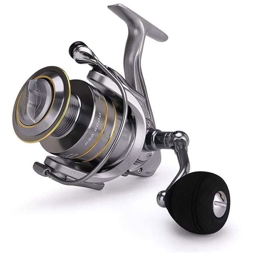 Feiyx Fishing Reel 14 +1 BB Light Weight Ultra Smooth Powerful,Spinning Reels,Spinning Reels for Saltwater and Freshwater Fishing (Size : 2000)