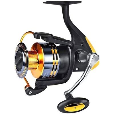 Feiyx Fishing Reels, Interchangeable Left and Right 11+1BB Light Weight and Ultra Smooth for Catfish Musky Bass Pike Saltwater Inshore Surf Fishing Reels (Size : VC250)