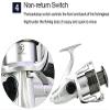 Feiyx Spinning Reel, 5.2:1 Gear Ratio Fishing Reel,High Performance BB, Metal Head Fishing Reel Fishing Reel,Perfect for Freshwater and Saltwater (Size : 6000) view 4