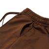 Ambar Women's High-Rise Cotton Jogger Pants, Brown,L - US view 4