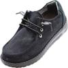 NORTY Unisex Kids Casual Boat Shoes - Slip-On Lace-Up Loafers for Boys and Girls - Lightweight Design - Black Camo,Size 1 view 1