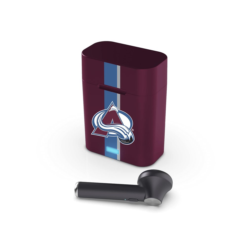 SOAR NHL True Wireless Earbuds V.3, Colorado Avalanche