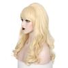 WeKen Long Wavy Blonde Wig Big Bouffant Beehive Wigs for Women fits 50s 80s Costume Halloween Party Updo Funny Drag Wig view 3
