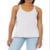 Fifth Sun Future is Whatever Women's Fast Fashion Racerback Tank Top, White Heather, Small view 1