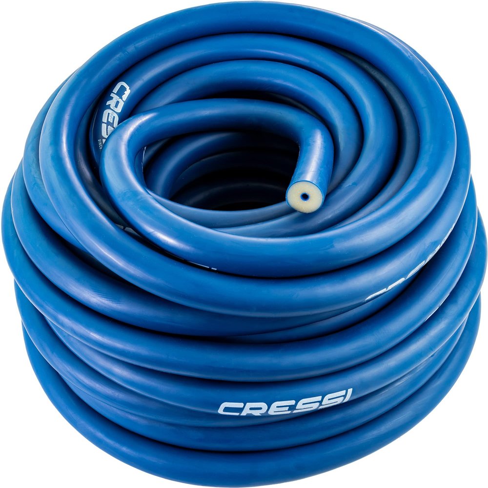Cressi Band Rubber Tubing 50 ft -  16mm - ID 3.2, Blue,  16 mm - ID 3.2 mm, 15 m