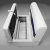 DeckMate Complete 90" Classic Pontoon Rear Seat Group (CRG90) Gray, Blue and Charcoal view 2
