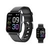 BrilliantHouse Fitness Tracker with Heart Rate Blood Pressure Oxygen Monitor Sleep & Temperature Weather Activity IP68 Waterproof Smart Watch Pedometer Step Counter Kids Man Women, Black view 1