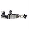 Professional's Choice 1in 6 Point Rowel Silver Bar Spur view 1