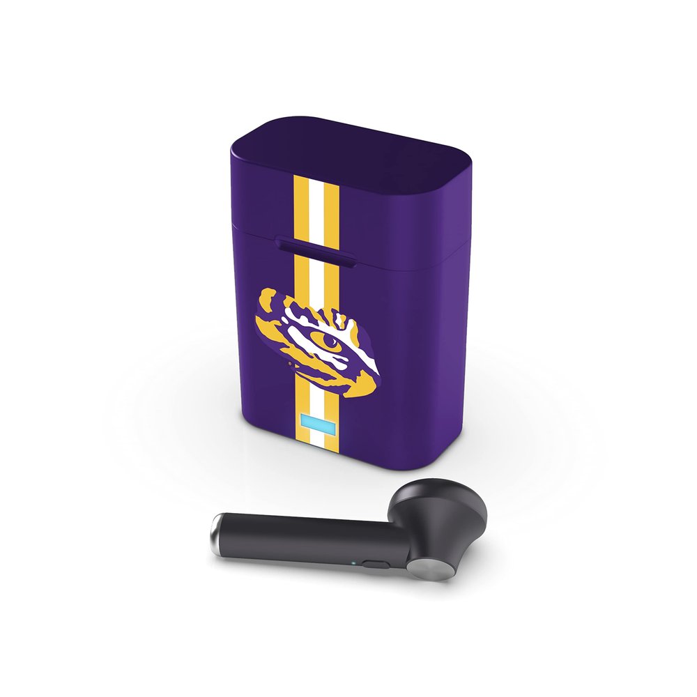 SOAR NCAA True Wireless Earbuds v.3, LSU Tigers