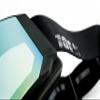 100% SNOWCRAFT HiPER Premium Protective Goggles (Black/Green - Mirror Green Lens) view 4