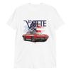 1967 Red 'Vette C2 American Classic car Art 67 Vette Short-Sleeve T-Shirt view 1