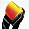 100% NORG HiPER Premium Protective Goggles (Black/Red - Mirror Red Lens) view 3