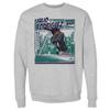 500 LEVEL Julio Rodriguez Sweatshirt (Crew Sweatshirt, XX-Large, Heather Gray) - Julio Rodriguez Seattle Comic view 1