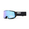100% SNOWCRAFT XL HiPER Premium Protective Goggles (Black/Silver - Mirror Silver Lens) view 2