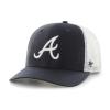 '47 MLB Trucker Snapback Adjustable Hat, Adult One Size Fits All (as1, Alpha, one_Size, Atlanta Braves, One Size) view 1