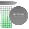Alfa Discs Apollo | Straight Flying Mid Range | Chrome Plastic (173-176 Grams, Yellow) view 2