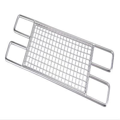 CAMPINGMOON 304 Stainless Steel Cooking Grates for Camping Stove Grill Campfire Open Fire (L 15.7 x W 5.1 Cooking grate MTG-D