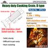 CAMPINGMOON 304 Stainless Steel Cooking Grates for Camping Stove Grill Campfire Open Fire (L 15.7 x W 5.1 Cooking grate MTG-D view 2