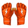 BRUCE BOLT Original Series Long Cuff Orange Batting Glove - Orange Small view 1