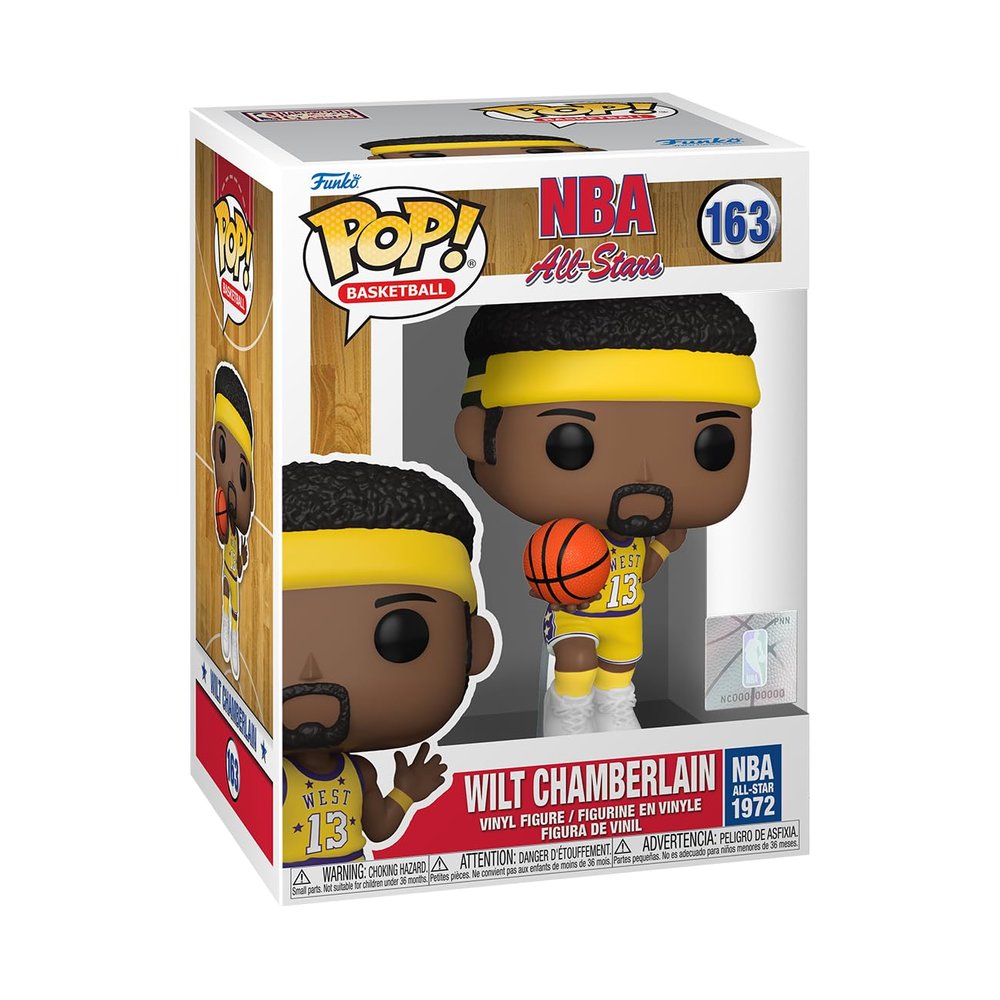 Funko POP! NBA Legends - Wilt Chamberlain - (1973) - Collectable Vinyl Figure - Gift Idea - Official Merchandise - for Kids & Adults - Sports Fans - Model Figure for Collectors and Display