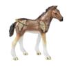 SAGEFINDS Enameled Horse Collectible Box | Handmade Metal Crystal Figurine Trinket | Jewelry Ring Holder | Magnetic Closure | Gift Boxed | Foal view 1