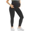 Rheane Maternity Leggings Over The Belly Pregnancy Pants Pregnancy Leggings for Women Maternity Workout Leggings Maternity Leggings Maternity Loungewear (Black M) view 1